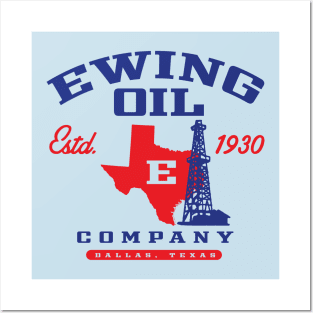 Ewing Oil Company Posters and Art